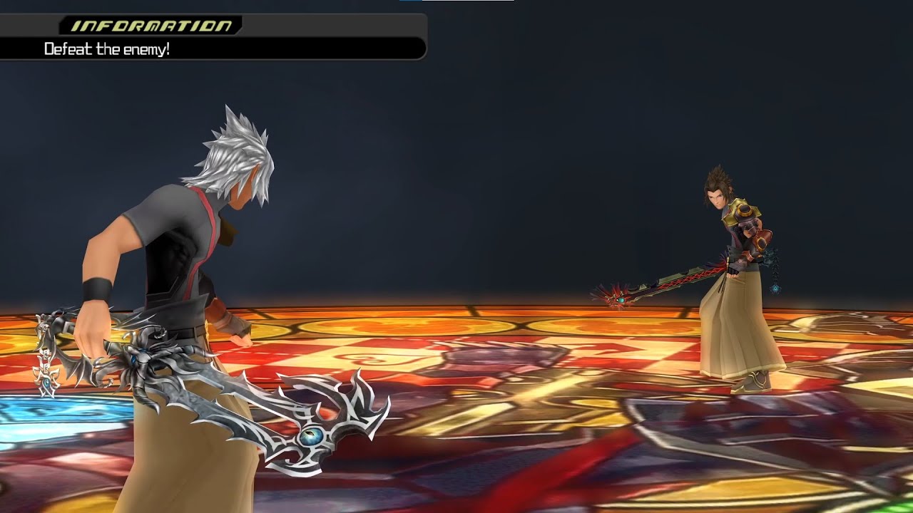 Kingdom Hearts Birth by Sleep Ultimate Mix Mod Terra Vs Data Terra Xehanort