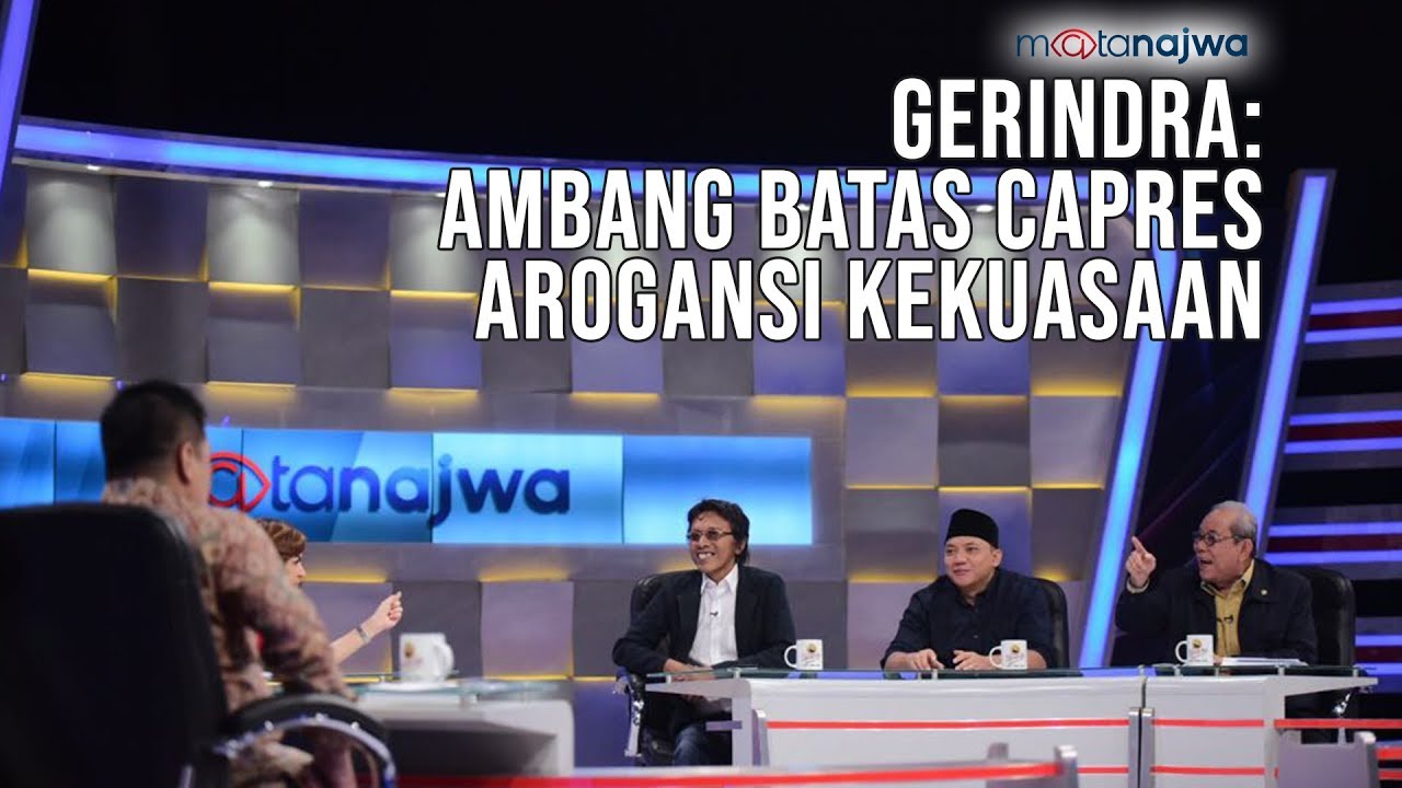 Mata Najwa Part 3 - Pasar Bebas Capres: Gerindra: Ambang Batas Capres Arogansi Kekuasaan
