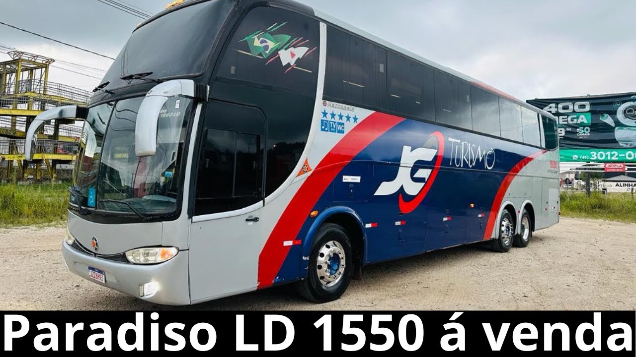 MARCOPOLO PARADISO G6 1550 LD - EXCEPCIONAL ESTADO DE CONSERVAÇÃO!