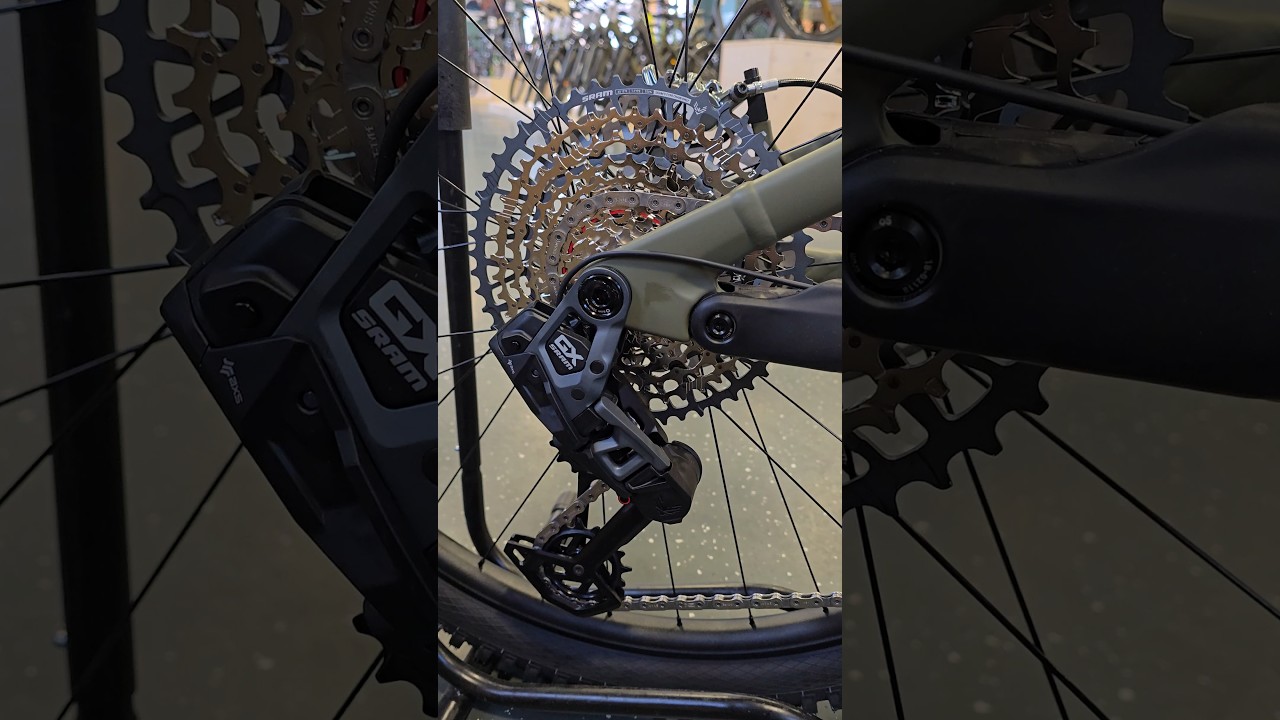 Drivetrain on new 2025 Cube Stereo Hybrid ONE44 HPC TM 800 😍 #mtb #cube #2025 #ebike #hybrid #new