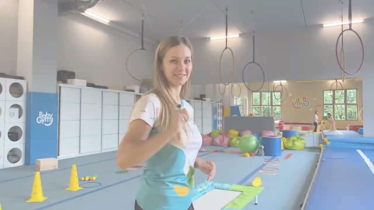 Gimnastyka z rodzicami BabyGym - pierwsze zajęcia