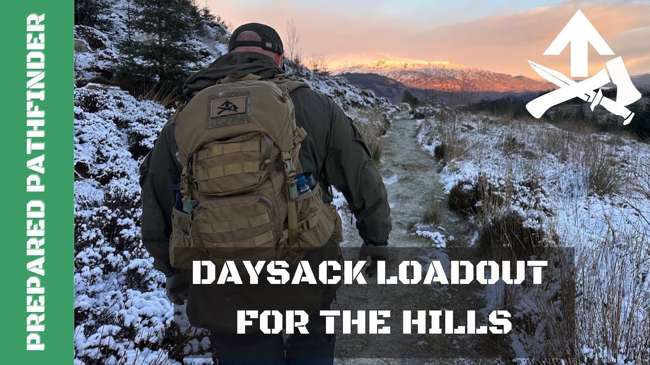 Daysack Loadout for the Hills