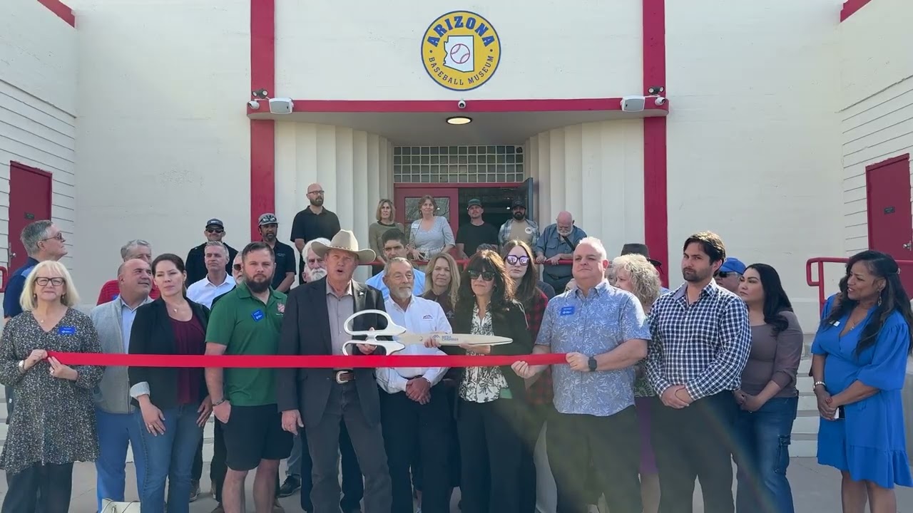 Ribbon Cutting Arizona Baseball Museum