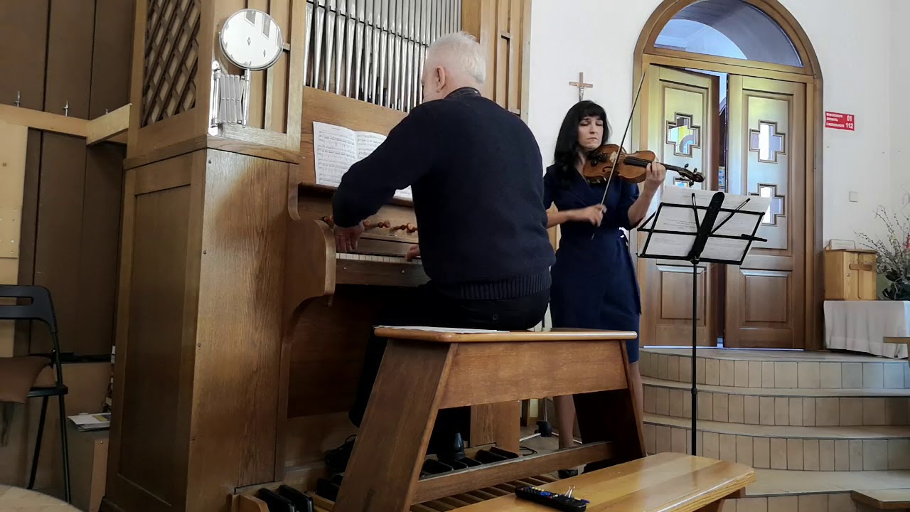 Музыка для души. Орган и скрипка.