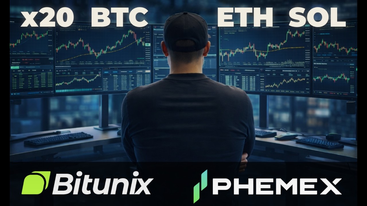 Деп 6039$. +47$. BITUNIX/PHEMEX. Торговля онлайн.