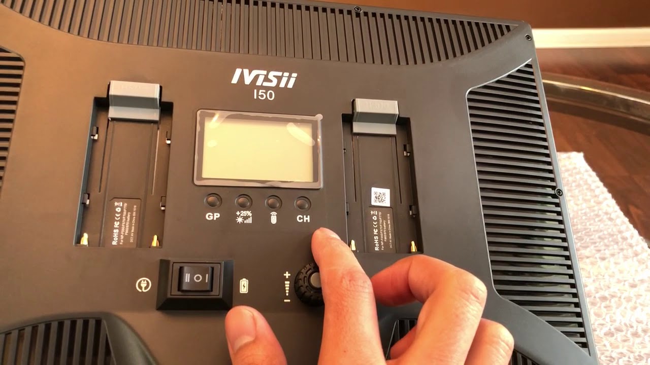 IVISII LED Video Light Kit