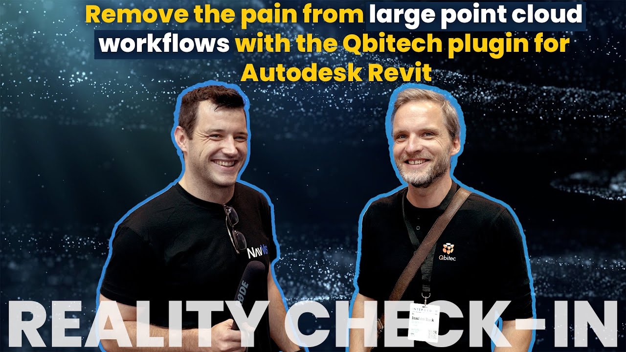 Qbitec & NavVis IVION: Streaming Large Point Clouds Directly into Revit