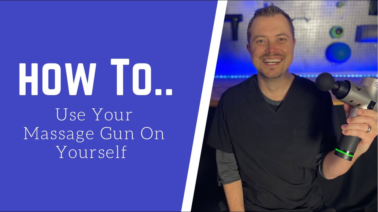 How To Use Your Hypervolt Massage Gun On Yourself