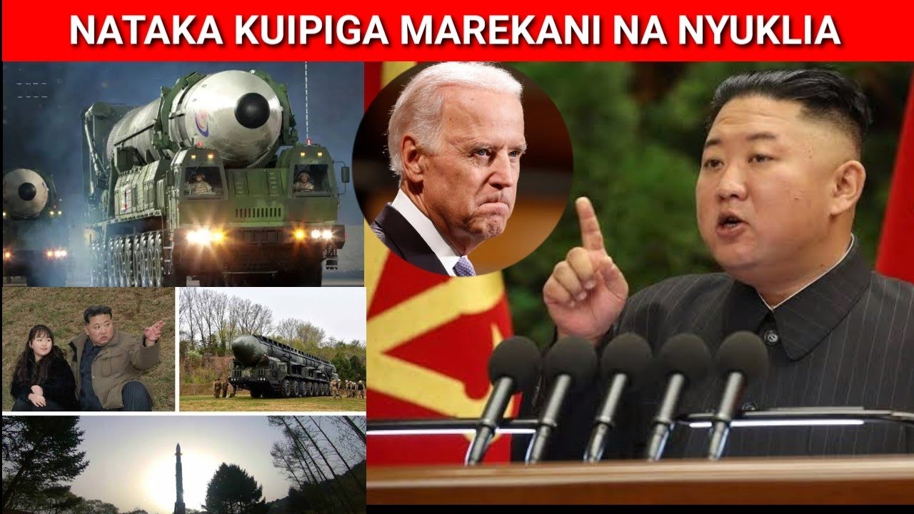 KIM JONG UN AMETANGAZA RASMI KUINGIA VITANI NA MAREKANI
