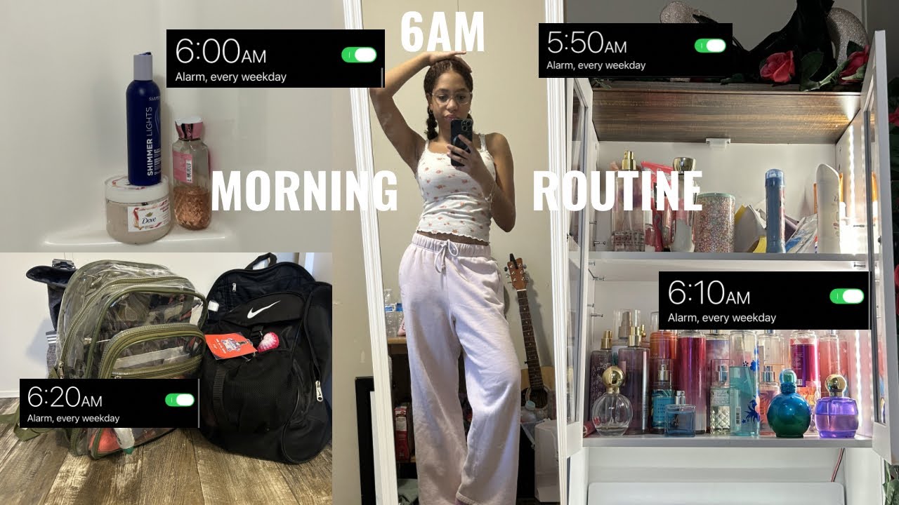 (Updated) 6AM *school MORNING ROUTINE