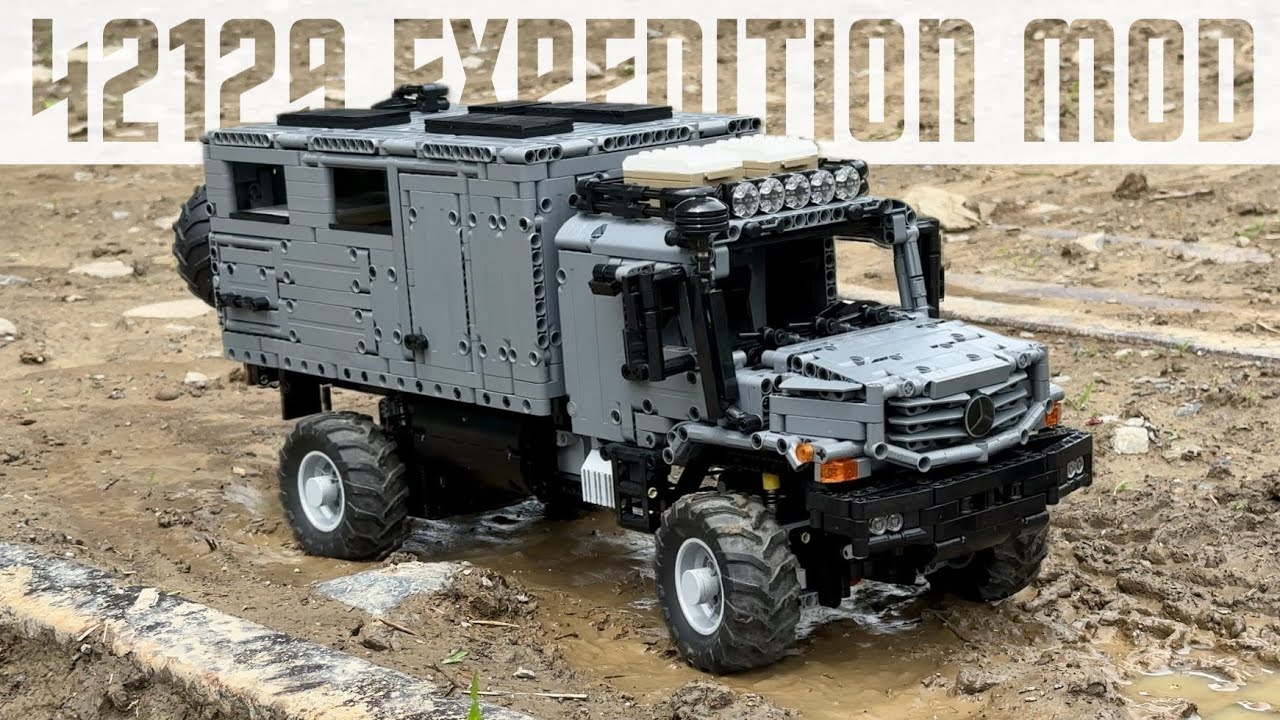 [MOD] LEGO Technic 42129 Mercedes-Benz Zetros Expedition Vehicle MOD