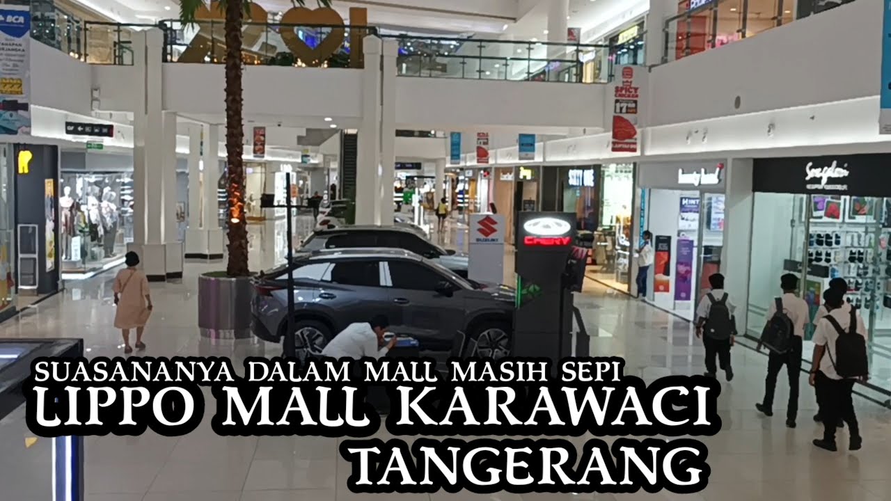 Masih Sepi‼️Suasana Dalam Kawasan Supermall Lippo Karawaci Tangerang