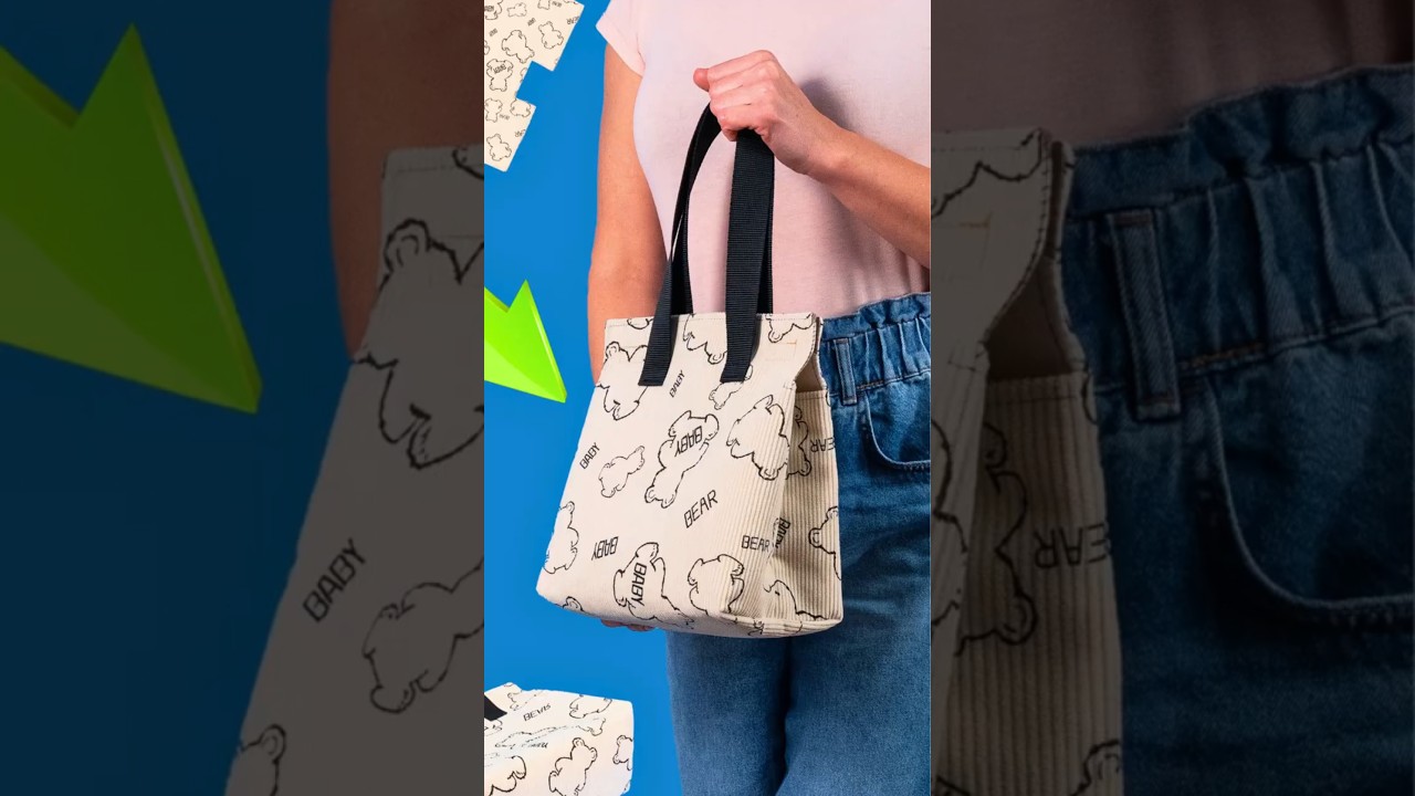 How to sew a handbag easily and quickly! Miarti👜✂️