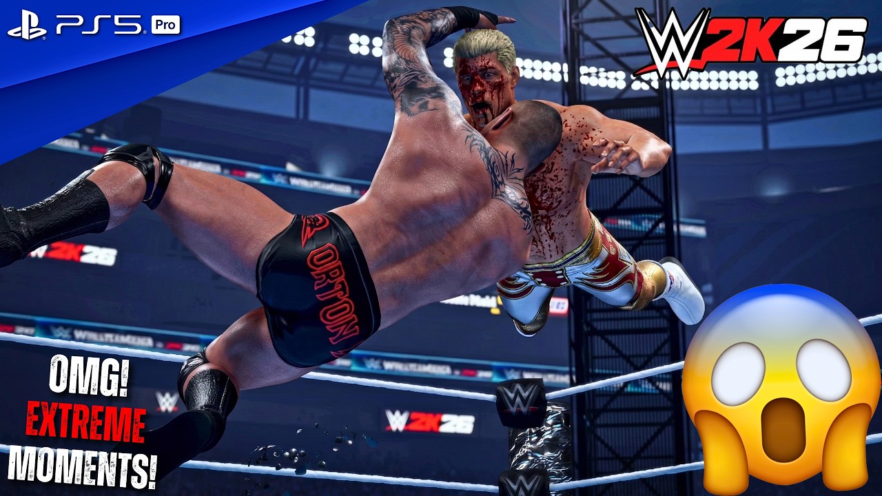 WWE 2K26 - Randy Orton vs. Cody Rhodes (c) - Full Match For The WWE Championship at WrestleMania 42