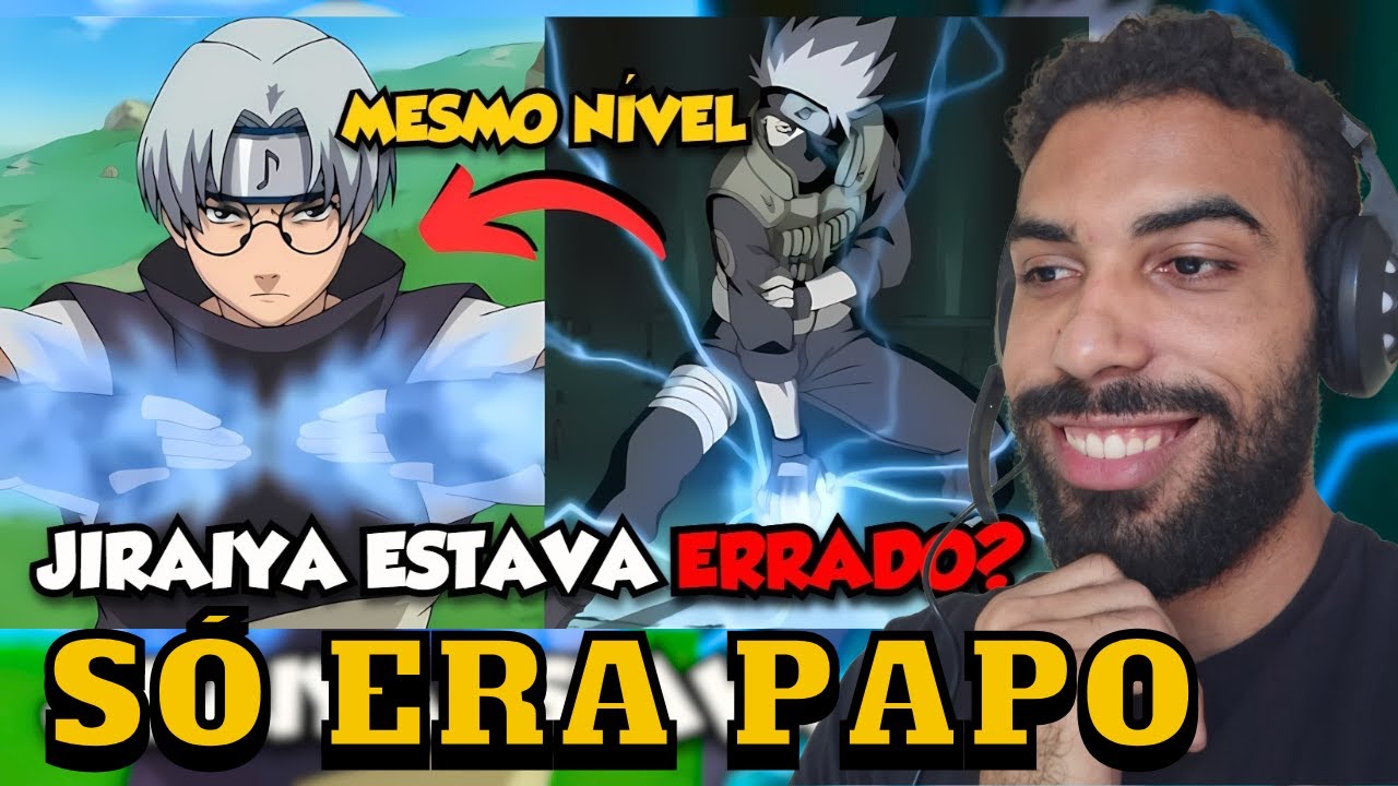GEEK REAGE: Kabuto Estava no Mesmo N&Iacute;VEL de Kakashi?  @ManoSennin