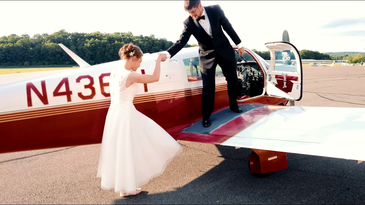 Flying Out From Wedding in Mooney 201