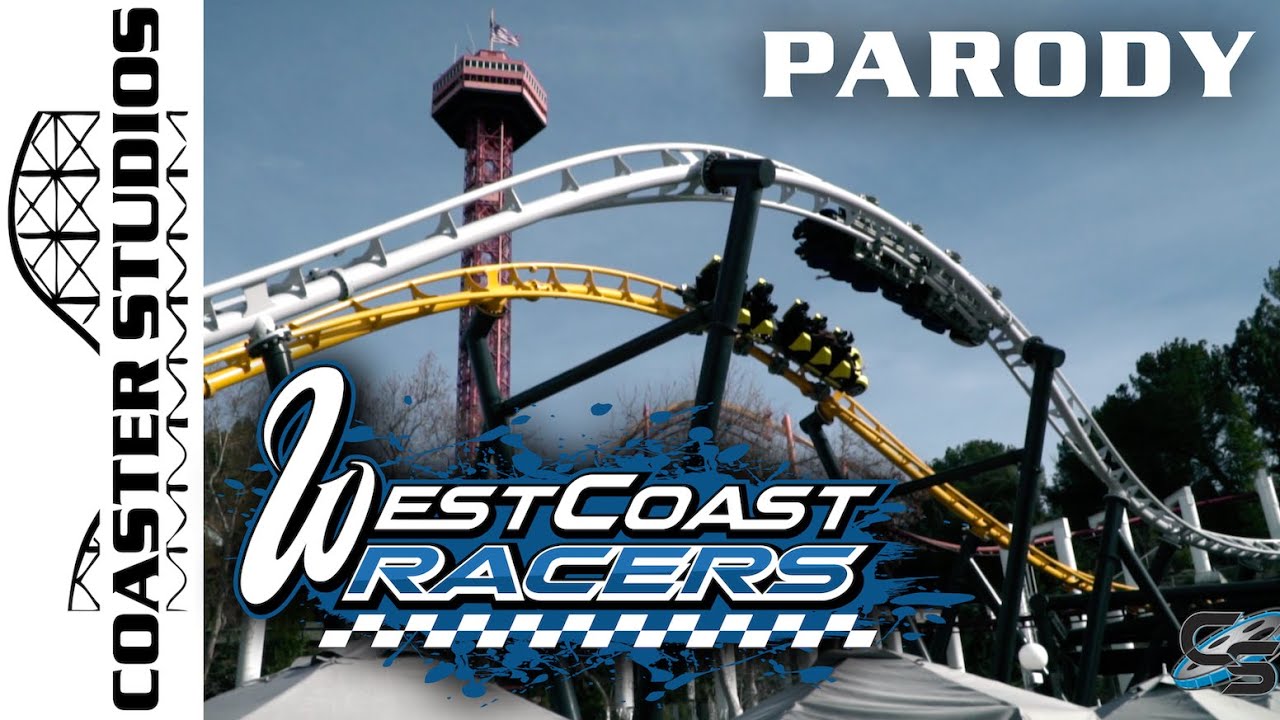 Coaster Parody: West Coast Racers at Six Flags Magic Mountain