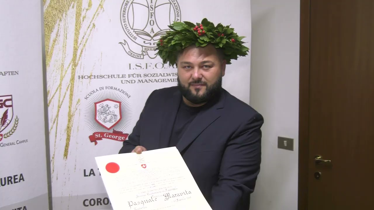 ISFOA : DISCUSSIONE TESI E CERIMONIA CONFERIMENTO DIPLOMI DI LAUREA DIREZIONE SENATO ACCADEMICO