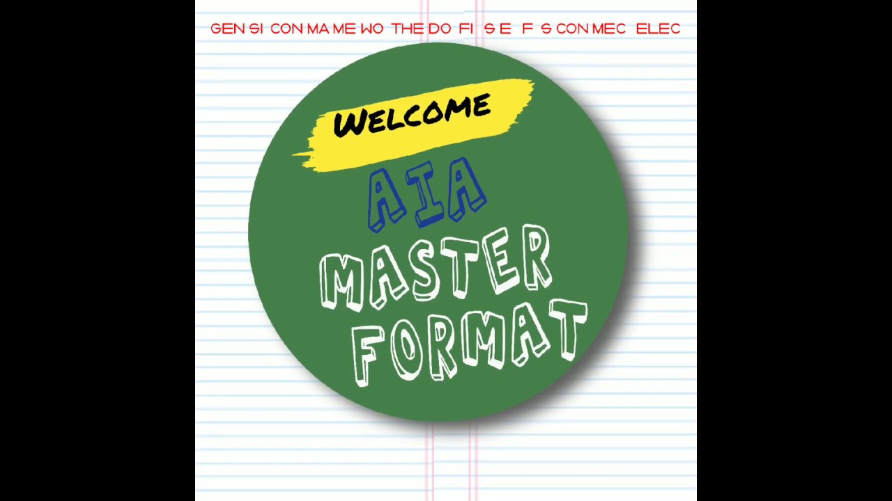 ALE Review 01: Master Format