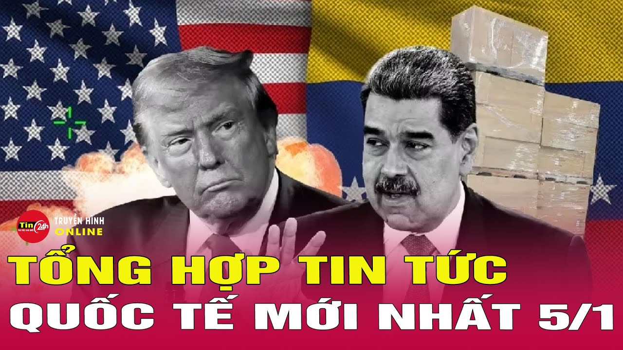 Tin tức thời sự quốc tế mới nhất 5/1| Tin Nóng Thế Giới 24h qua | Biến động quyền lực ở Venezuela