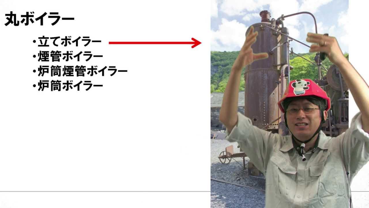 2級ボイラー技士講座　丸ボイラーについて