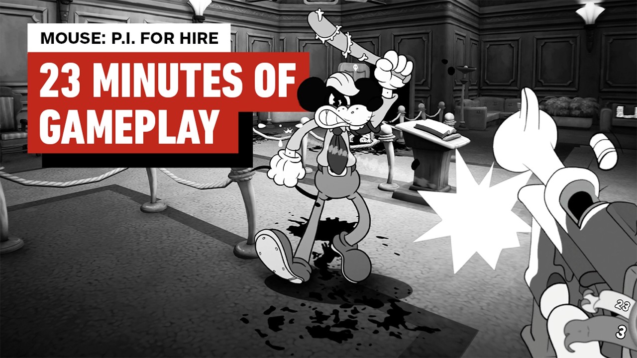 Mouse: P.I. For Hire - The First 23 Minutes of Retro Shooter Gameplay