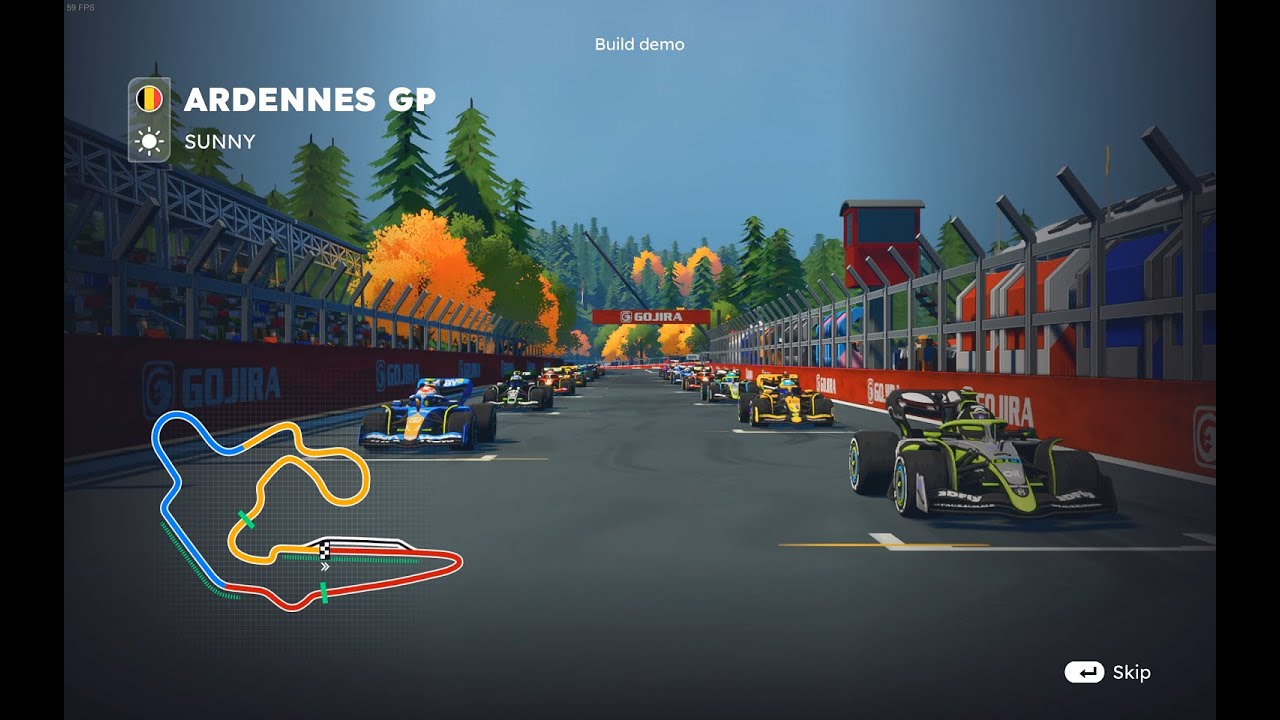 Formula Legends Demo - Mid 20s Era Race