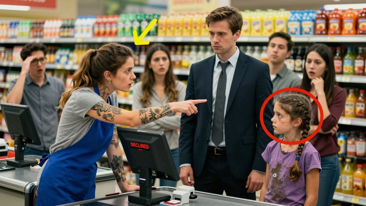 Billionaire’s Card Declined… Then a Poor Little Girl Did the UNTHINKABLE