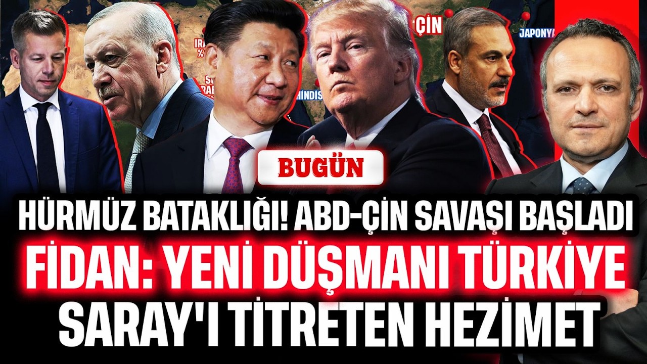 H&uuml;rm&uuml;z'e abluka başladı! Zor savaş. Fidan'dan şok İsrail iddiası. Saray'ı titreten hezimet | BUG&Uuml;N