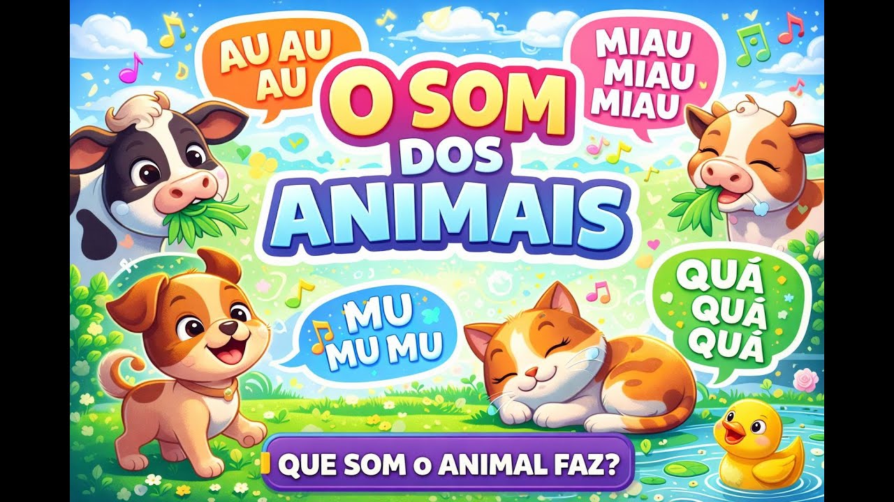 🐶🎵 Música – O Som dos Animais