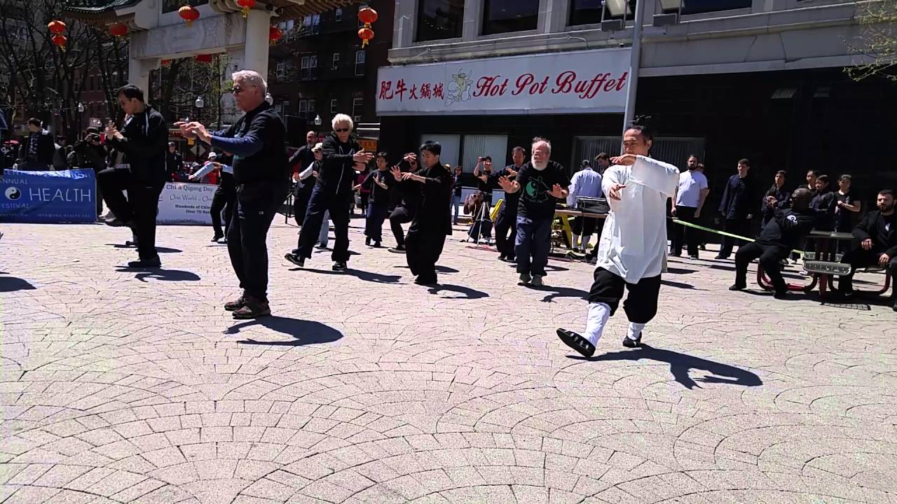 Daoist Gate Wudang Arts - Tai Chi day 2016 in Boston - Shifu Zhou Xuan Yun