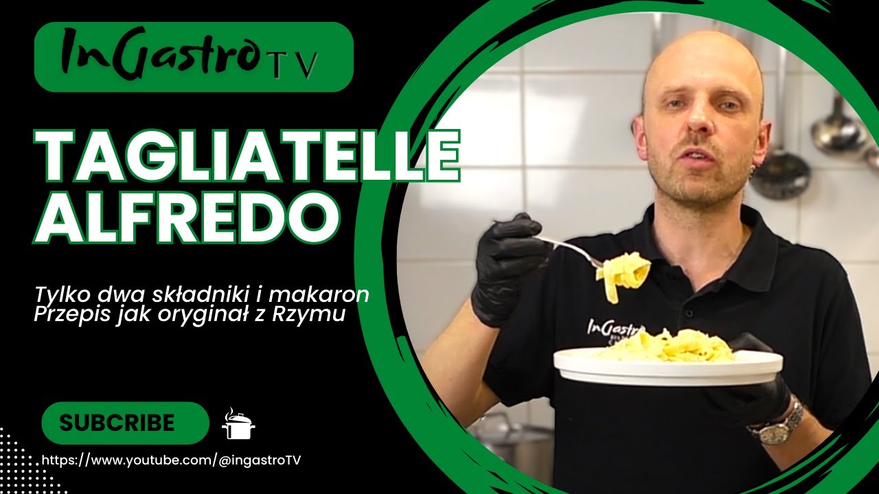 Jak zrobić Tagliatelle Alfredo&reg;? Dawny przepis z Rymu. Tylko dwa składniki & makaron!