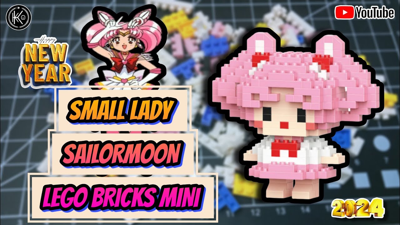 СОБЕРИТЕ LEGO MINI STOP MOTION | СТРОИТЕЛЬНЫЕ БЛОКИ МАЛЕНЬКОЙ ЛЕДИ SAILORMOON КИРПИЧИ