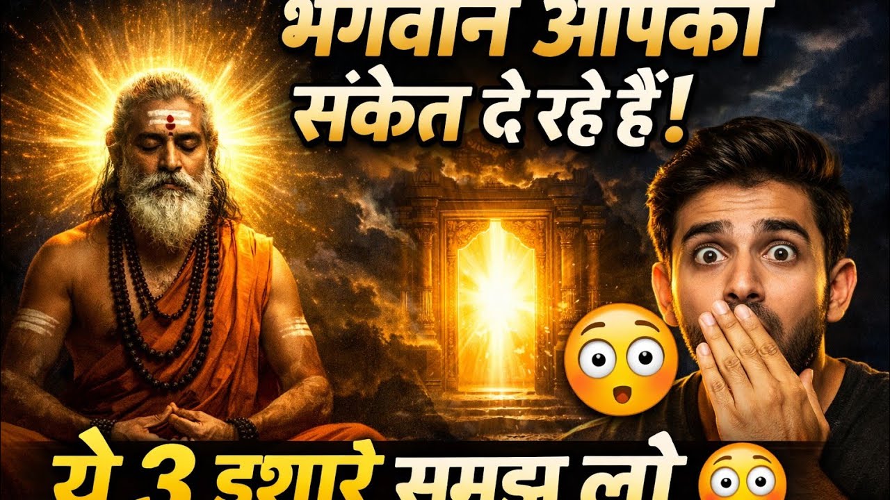 अगर ये 3 संकेत मिल रहे हैं… समझ लीजिए भगवान आपको बुला रहे हैं! 🔱