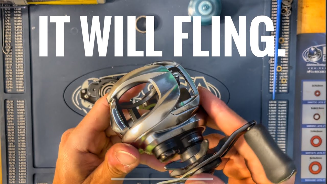 Bearing install on new Daiwa Zillion.