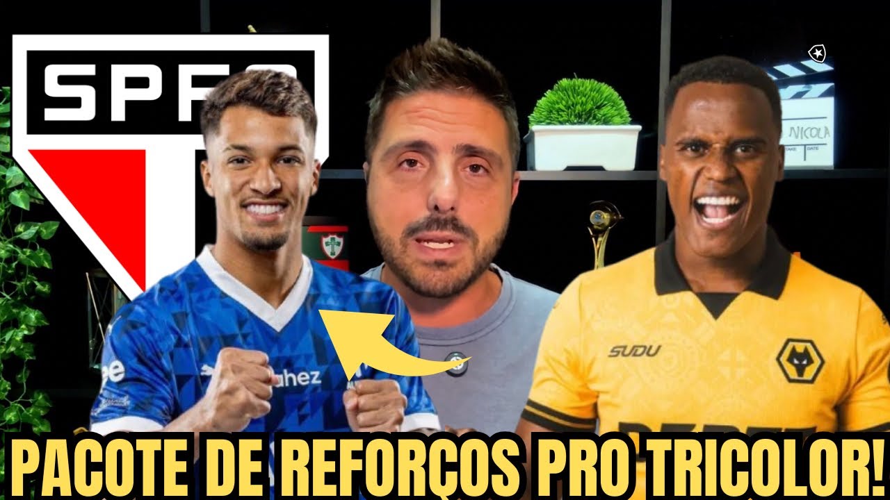 🚨SÓ FALTA ASSINAR!TRICOLOR PAULISTA AGITA O MERCADO COM PACOTE DE REFORÇOS PRA TEMPORADA!