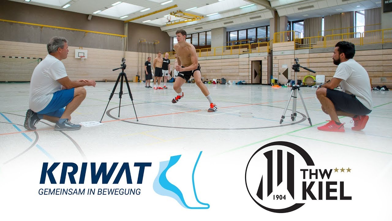 Kniestrategie Videotest beim THW Kiel | Kriwat Bewegungsanalysen