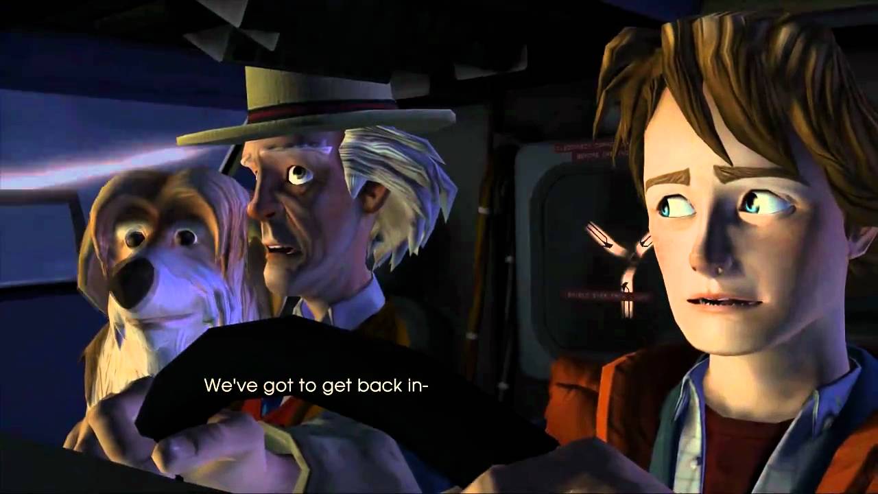 Back to the Future The Game: Get Tannen Ending/Citizen Brown Footage