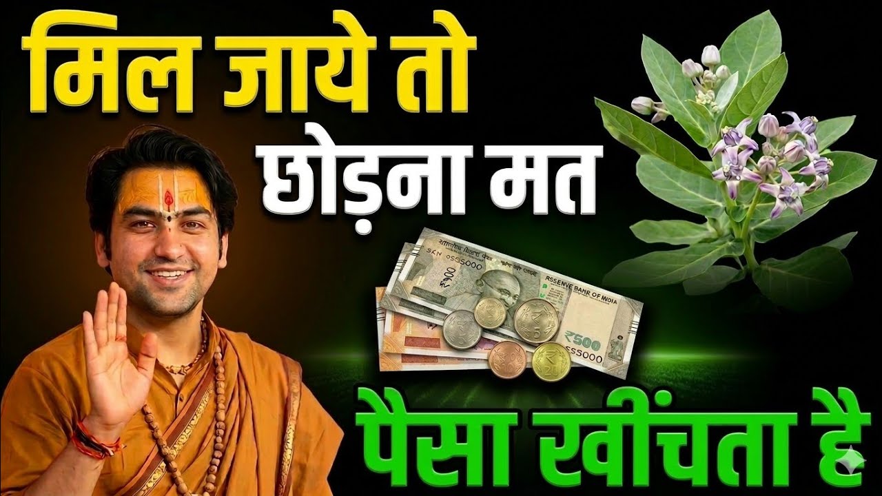 सफेद आक की जड़ मिल जाए तो छोड़ना मत फायदे जानकर चौक 😱 जाओगे | Vastu Shastra | plant benefits