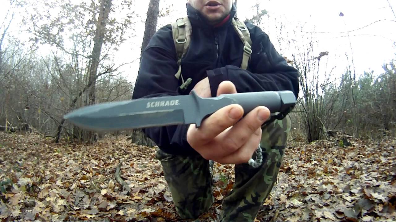 Vybavení - Nůž Schrade Extreme Survival
