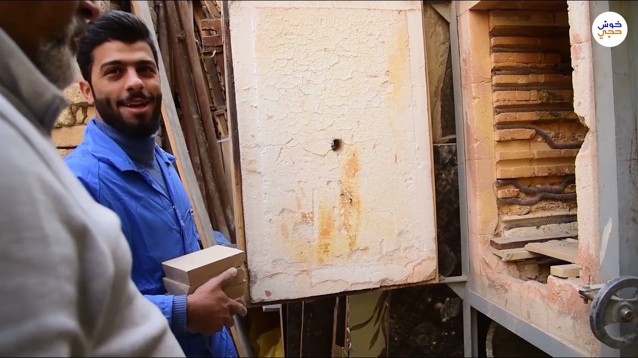 مصطفى في كربلاء برحلة في الحي الصناعي لتتعرفوا على صناعة الكاشي الكهربائي