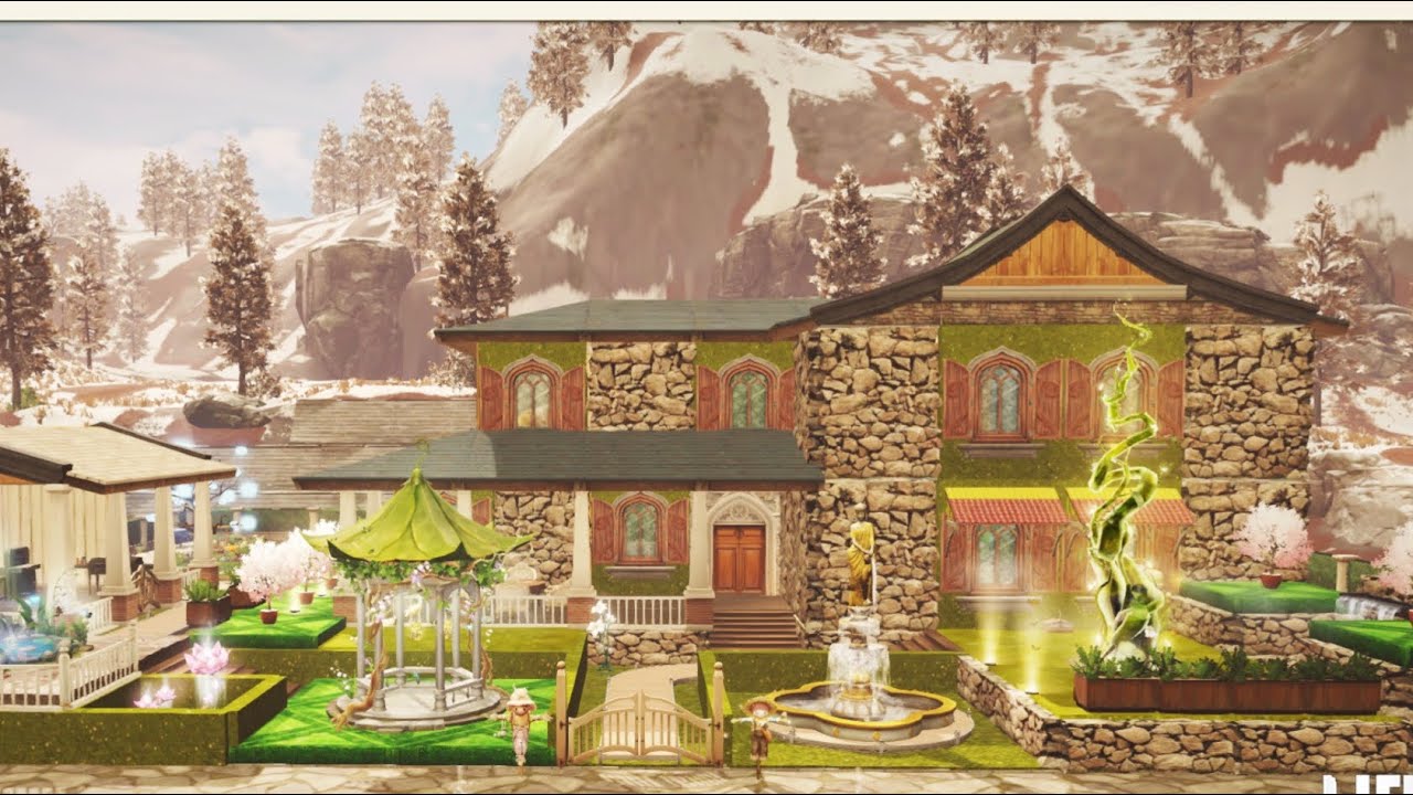 LifeAfter - Fantasy Garden (Double Manor Design)