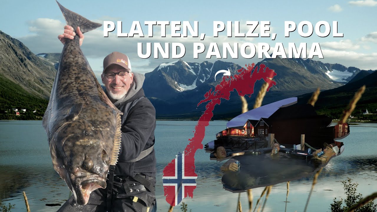 Heilbutt Angeln in Norwegen🎣 Platten Schlag auf Schlag👍 Top-Revier zum Meeresangeln in Nordnorwegen😍