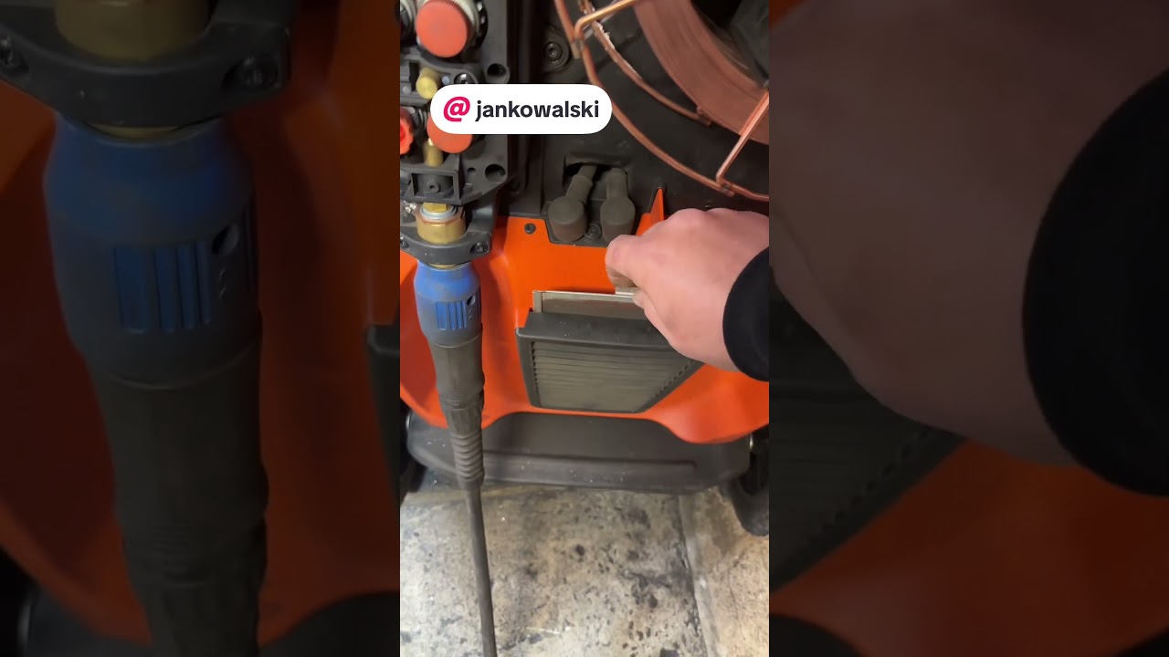 Kemppi 323a montaż filtra #spawanie #welding