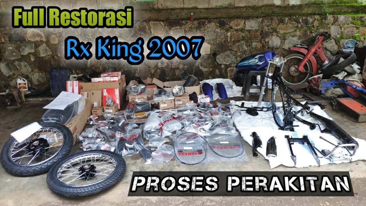 Full Restorasi Rx King 2007 - proses perakitan !!