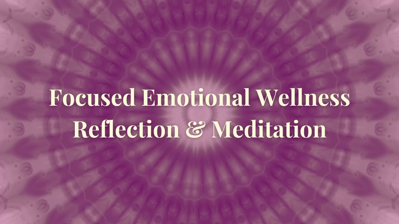 Emotional Wellness Reflection & Meditation | Processing Before Progress | Winter Reflection