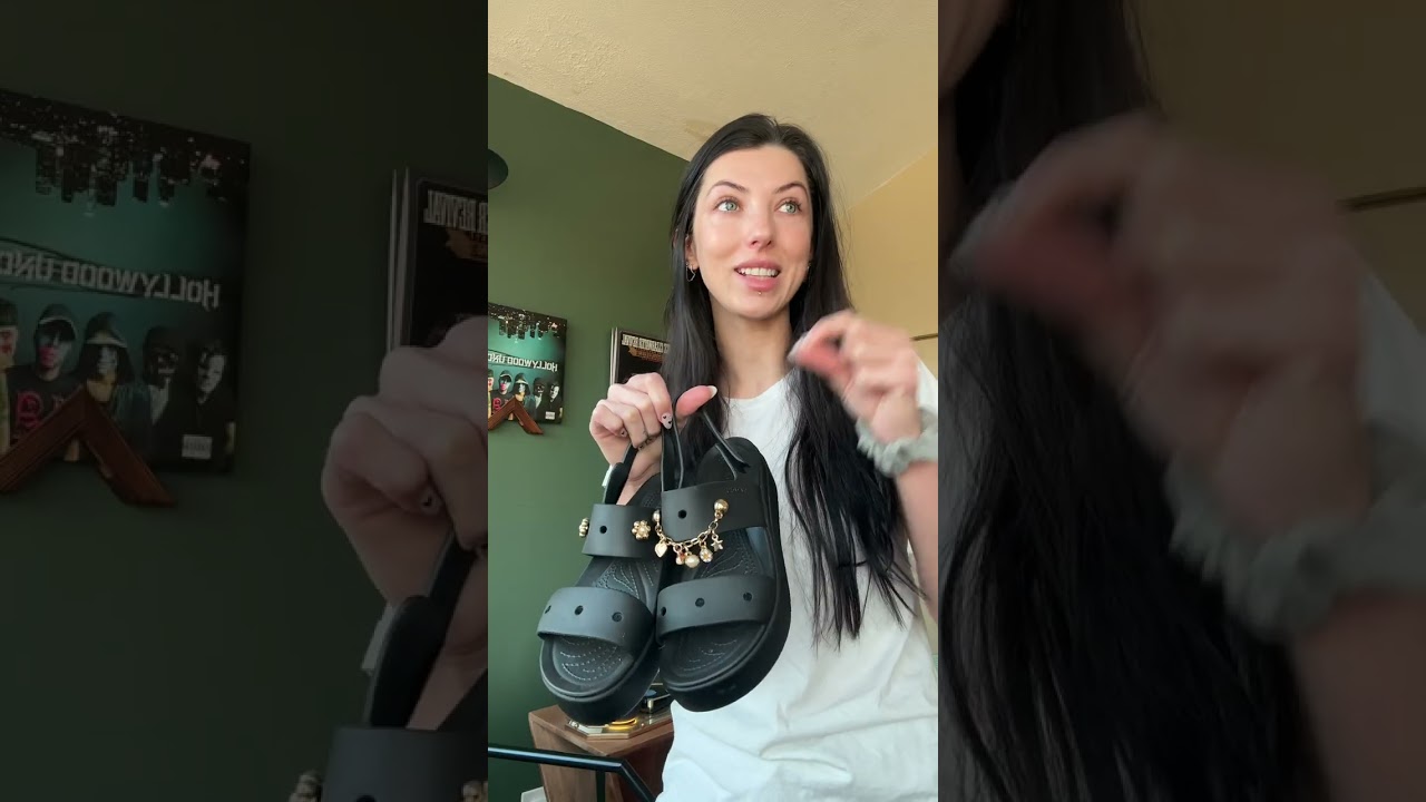 The Brooklyn 4U wedge sandal! From because I am obsessed with how cute and comfy they are!!!! #crocs
