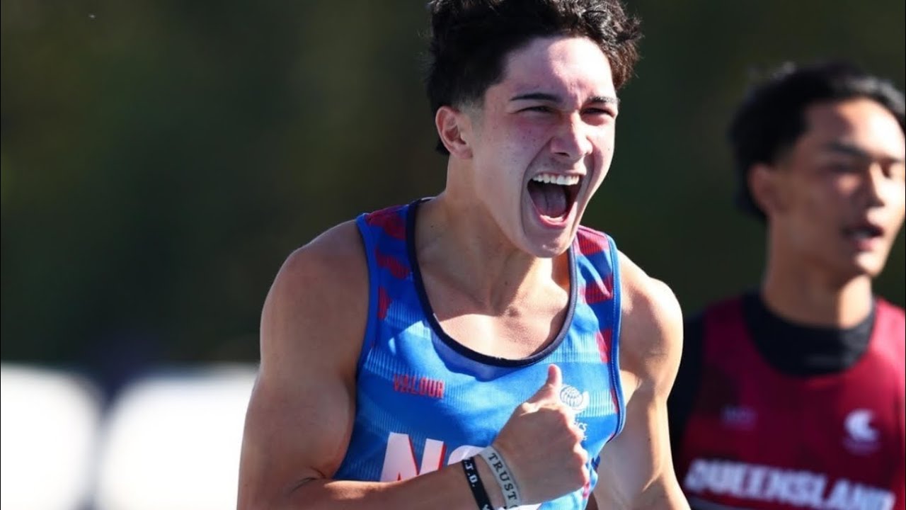 Oliver Facer U18 110m Hurdles 91.4cm - 2025 Australian Juniors - 13.31s