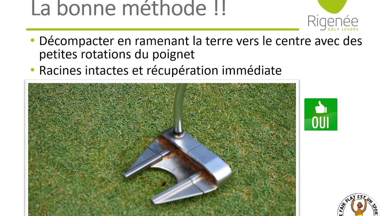 Golf de Rigen&eacute;e : Comment bien relever son pitch