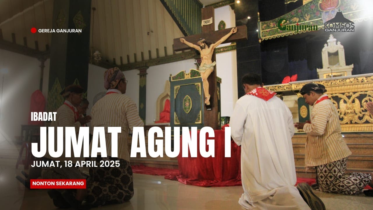 Live Streaming Ibadat Jumat Agung 1, Gereja HKTY Ganjuran 2025